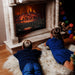 TURBRO Eternal Flame EF26-LG Smart Electric Fireplace Logs, WiFi Enabled Electric Fireplace Logs