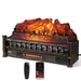 TURBRO Eternal Flame EF26-PB Smart Electric Fireplace Logs, WiFi Enabled Electric Fireplace Logs Bronze