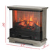 TURBRO Firelake FL27-GW Electric Fireplace Heater With Mantel Electric Fireplace with Mantel WiFi Enabled