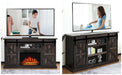 TURBRO Fireside FS58 TV Stand - Espresso (TV Stand Only) TV Stand 58 Inch (Support TVs up to 65")
