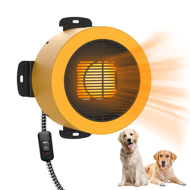 TURBRO Neighborhood DH400A Dog House Heater Small Animal Heating Yellow