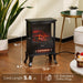 TURBRO Suburbs TS17Q Electric Fireplace Stove Heater Electric Fireplace Stove